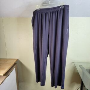 Mens Reebok Track Pants Dark Gray/Blue Style # 3RSMP907 Size 2XL